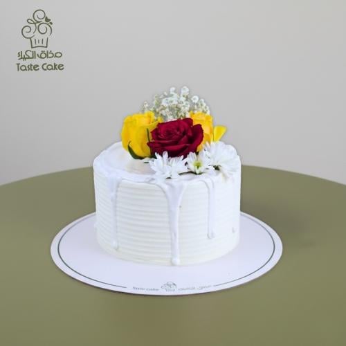 نيكد كيك بالصوص - ابيض