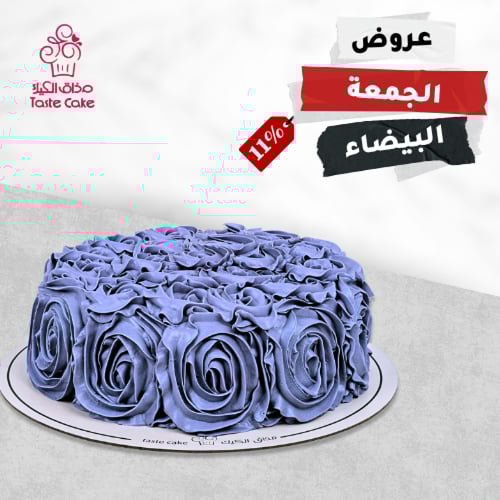 روز كيك بنفسجي