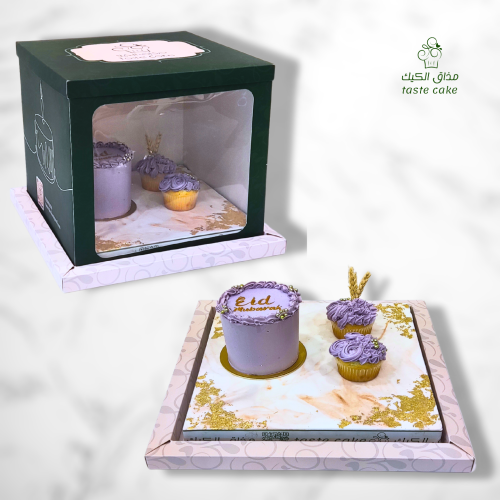 لانش بوكس وكب كيك العيد