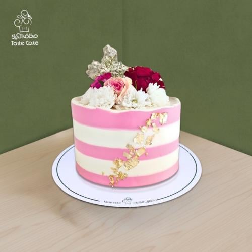 نيكد كيك - بينك مخطط