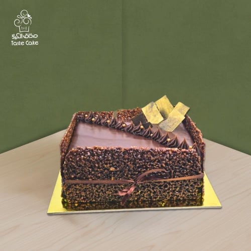 كيكة نوتيلا الفستق