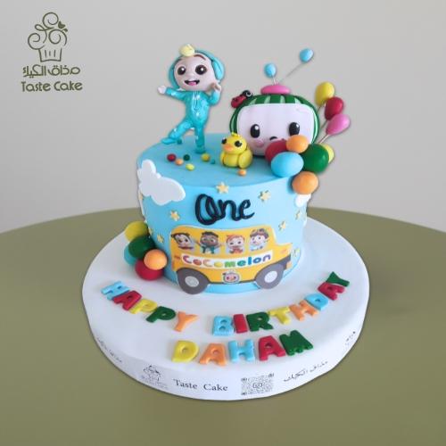 كيك عيد ميلاد كوكو ميلون