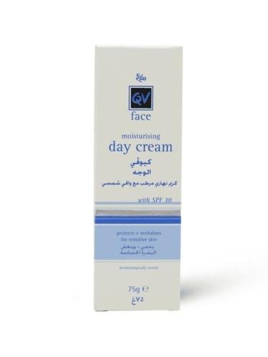 كريم نهاري مرطب مع واقي شمس من كيو في - 75جم