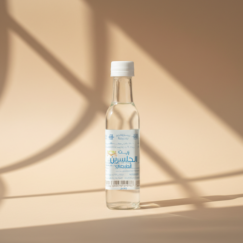 Al-Kareeshan natural glycerin oil with rose scent for the body 185 ml