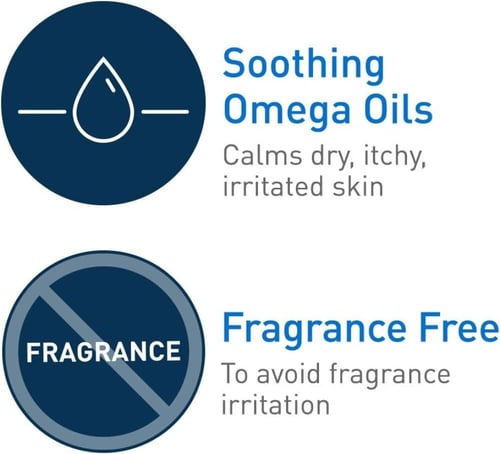 سيرافي غسول للجسم للبشرة الجافة والاكزيما 296 مل