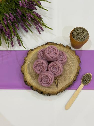 صابون زيت الزيتون الطبيعي باللافندر