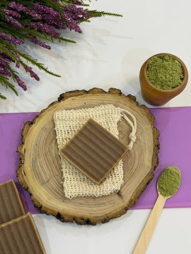 صابون زيت الزيتون+ بالسدر بزيت الخروع