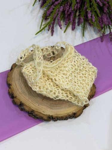 ليفة يدوية طويلة متوسطة الخشونة