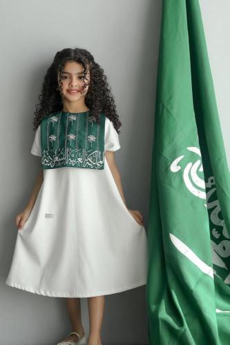 فستان اليوم الوطني للبنات