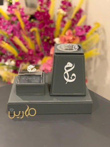 طقم مبخره جلدية جديد