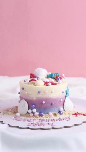 كوري كيك 3 انش happy B.D .167