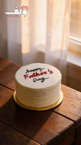 كيكة happy father's day 2 انش3