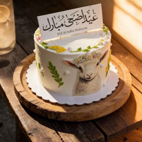 كيكة العيد شكل رقم 47 حجم 6 انش