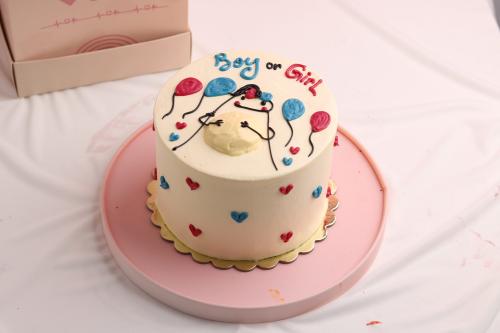 كيكة تحديد جنس المولود