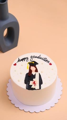 كيكه 6 انش happy congratulation