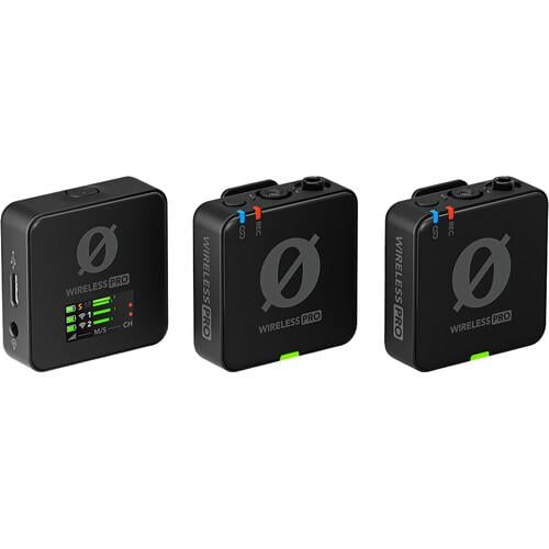 RODE Wireless PRO 2-Person Clip-On Wireless Microp...