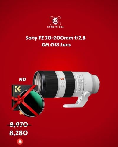 Sony FE 70-200mm f/2.8 GM OSS Lens