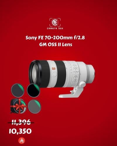 Sony FE 70-200mm f/2.8 GM OSS II Lens