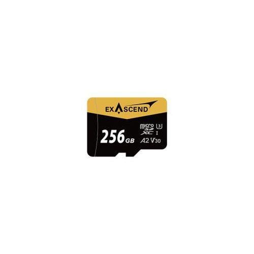 Exascend Catalyst MicroSD Card with Adapter 256GB,...