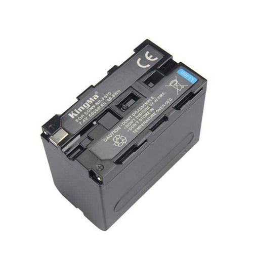 KingMa NP-F750 Battery, 6600mAh