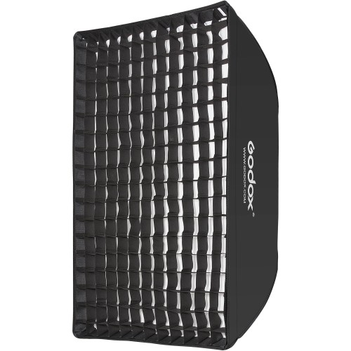GODOX Softbox grid bowens foldable rectangular 50x...
