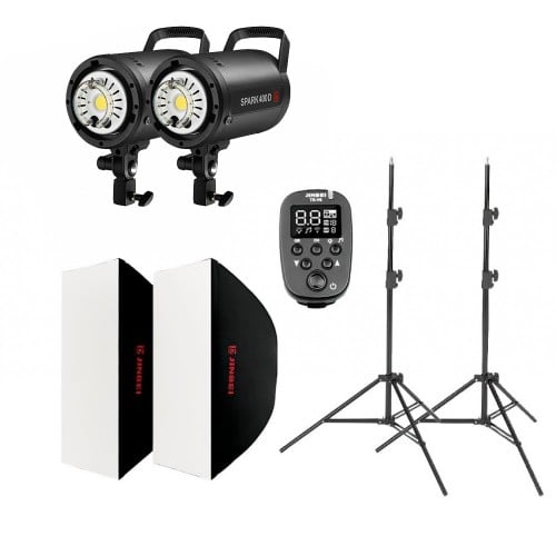 JINBEI Spark-400D 400Ws Portable Flash Kit