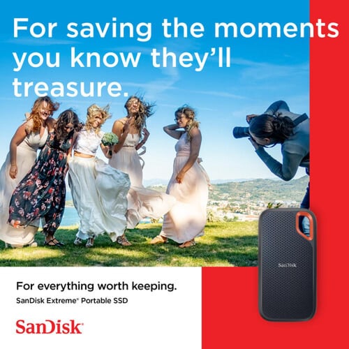 SanDisk 8TB Extreme USB 3.2 Gen 2 Portable SSD