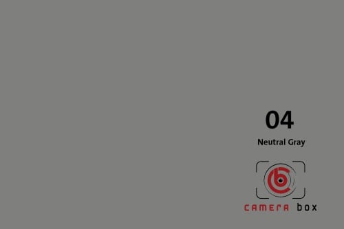 CameraBox #04 Seamless Background Paper (Neutral G...