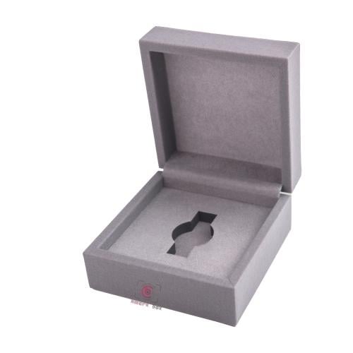 ألبوم بكس فلاش رمادي فاتح USB 12x12x6.5