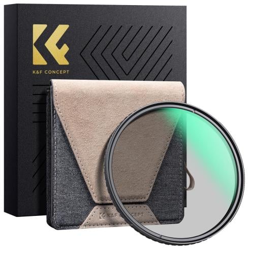 K&f 55mm Circular Polarizer Filter, Super Slim CPL...