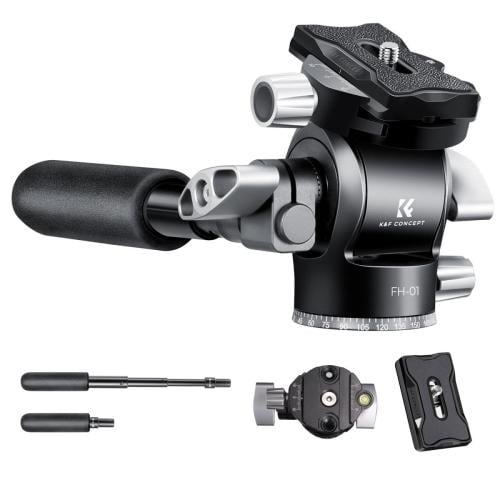 K&F Concept FH-01 Hydraulic head with CNC technolo...