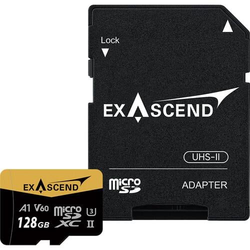 Exascend 128GB Catalyst UHS-II microSDXC Memory Ca...