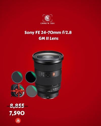 Sony FE 24-70mm f/2.8 GM II Lens