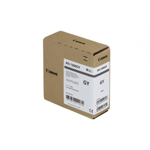 Canon PFI-1300 Gray Pigment Ink Tank (330mL) PRO-2...