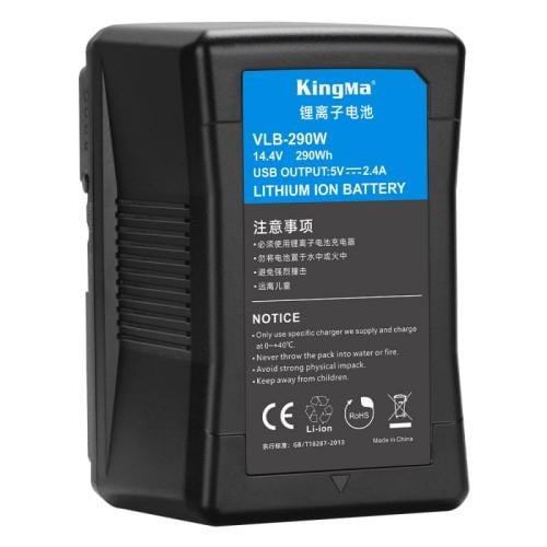 Kingma VLB-290W 290WH 20000mAh Rechargeable V-Moun...