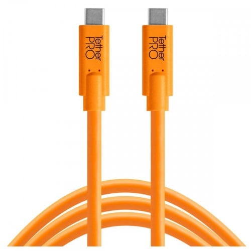 TETHER TOOLS CUC10-ORG USB-C TO USB-C, 10' (3M)