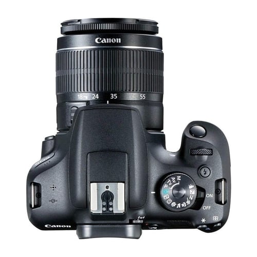 Canon EOS 2000D DSLR camera with 18-55mm DC III le...
