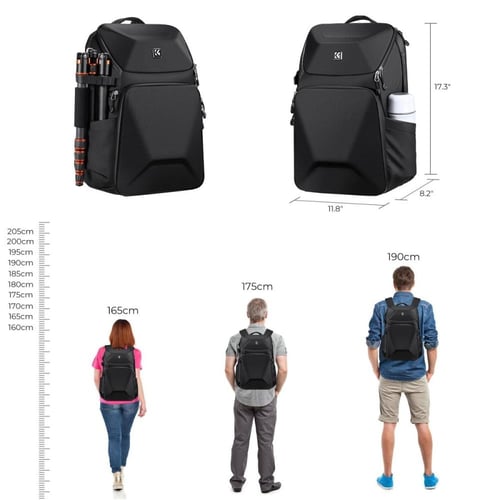 K&F Concept Camera Backpack 20L Large Waterproof C...