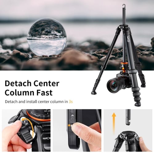 K&F Concept Compact Travel Tripod Aluminium Camera...