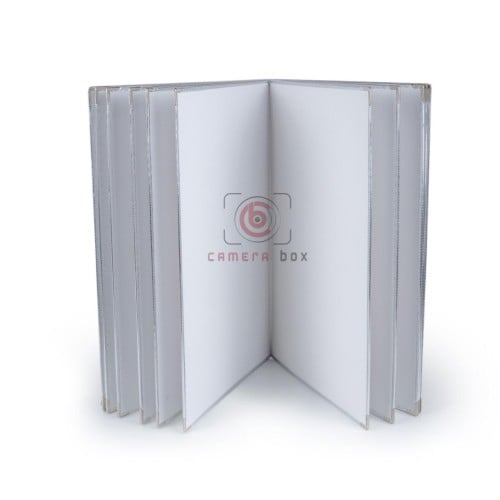 حشو زوايا فضي 40 صورة A4