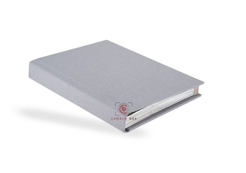 ألبوم A4 بدون بوكس مع حشو 20 صورة, رمادي