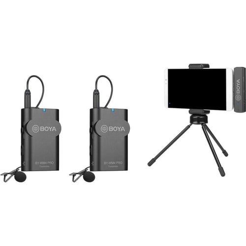 BOYA BY-WM4 PRO-K4 Two-Person Digital Wireless Omn...