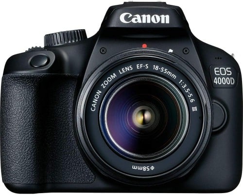 Canon EOS 4000D DSLR Camera EF-S 18-55 mm