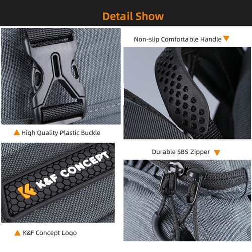 K&F Concept 15.6" Camera Backpack Bag 25L with Lap...