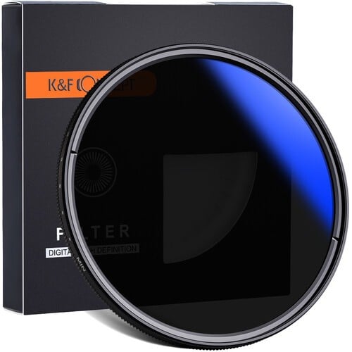 K&F Concept ND2-ND400 Blue Multi-Coated Variable N...
