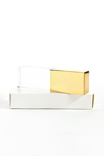 Gold Crystal Flash Drive, USB 16GB