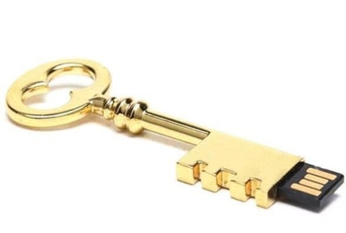 CLASSIC GOLD KEY USB FLASH 8GB