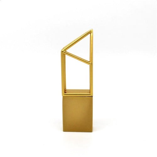 فلاش USB هندسي 32G ذهبي