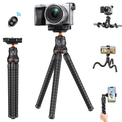 K&F Concept Camera Tripod Versatile Mini Flexible...