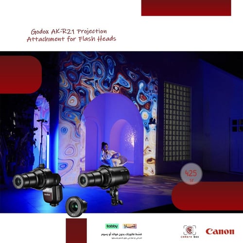 Godox AK-R21 Projection Attachment for Flash Heads